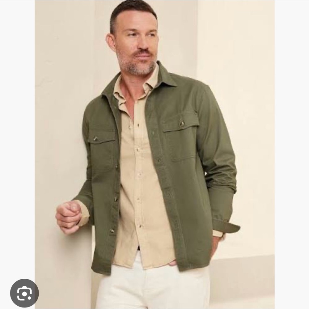Banana republic men’s utility shirt small new